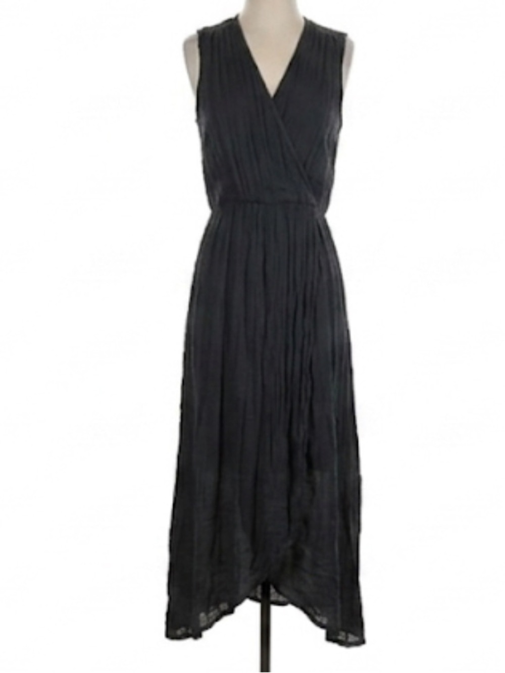 MIRTH Amagansett Maxi Dress Black Handmade Edition Dress Size M/L Sleeveless - Picture 2 of 8